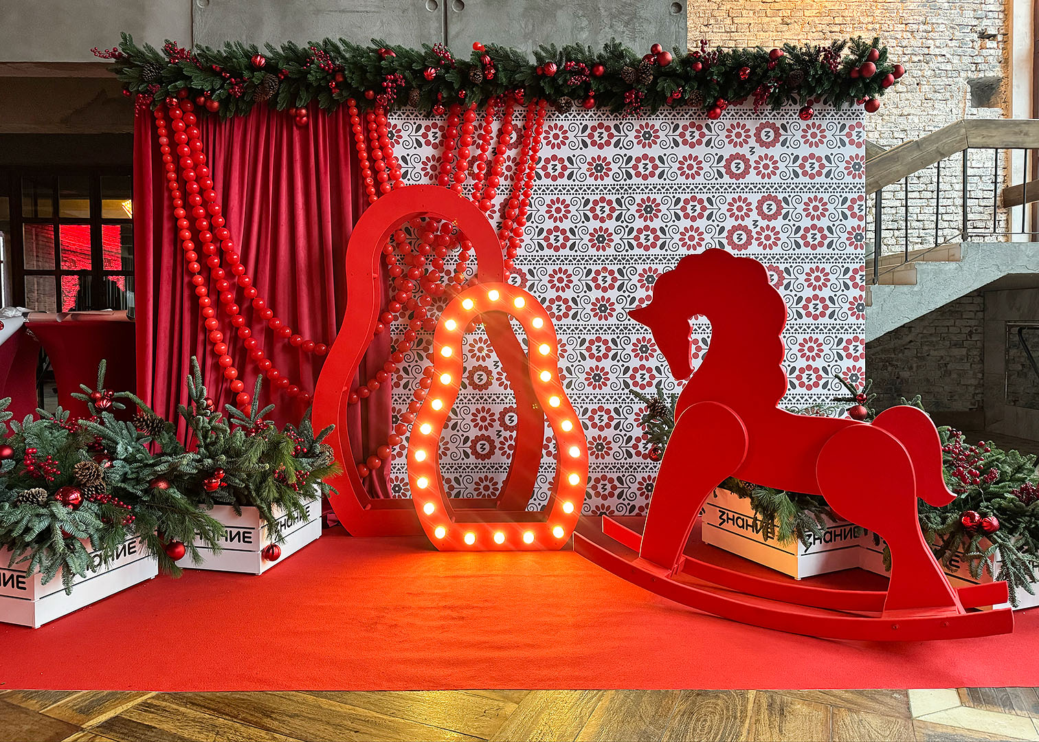 Фотозона - «Русская» в русском стиле